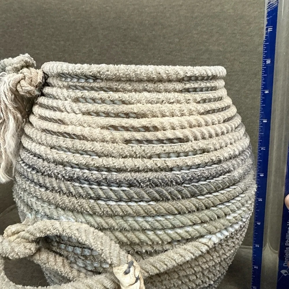 Rodeo Rope Lariat Custom Basket Bowl Excellent condition. - Picture 8 of 10